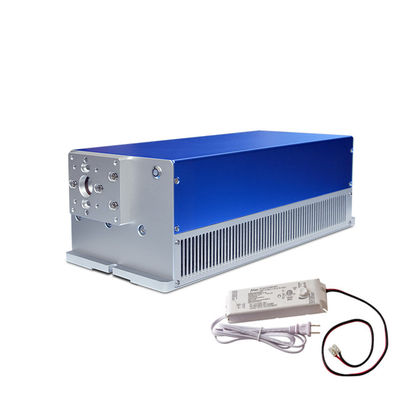 30KHz  0.125mJ Ultraviolet Laser Marking Machine 3w Air Cooled On Glass Plastic