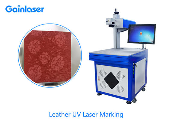 Large Laser Marking System 5 Watt 355nm UV Laser for Plastic , Glass , Metal , Ceramic